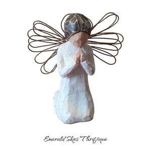 Willow tree angel of‎ prayer figurine , no box. Free shipping